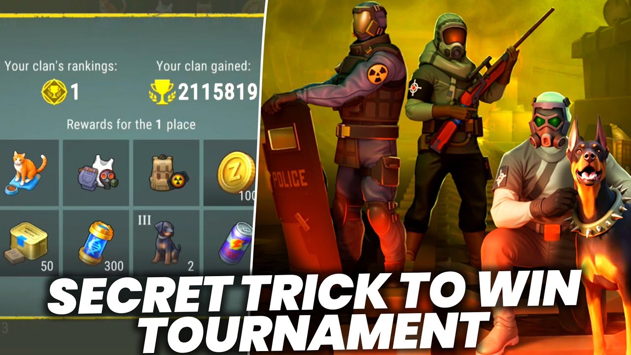 SECRET TRICK TO WIN TOP 1 IN CO OP | LAST DAY ON EARTH SURVIVAL 