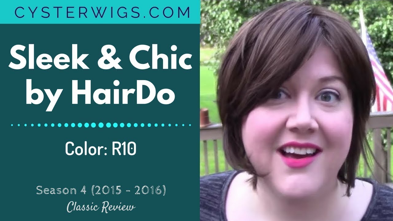 CysterWigs Wig Review: Sleek & Chic by HairDo, Color: R10 [S4E288 2016]