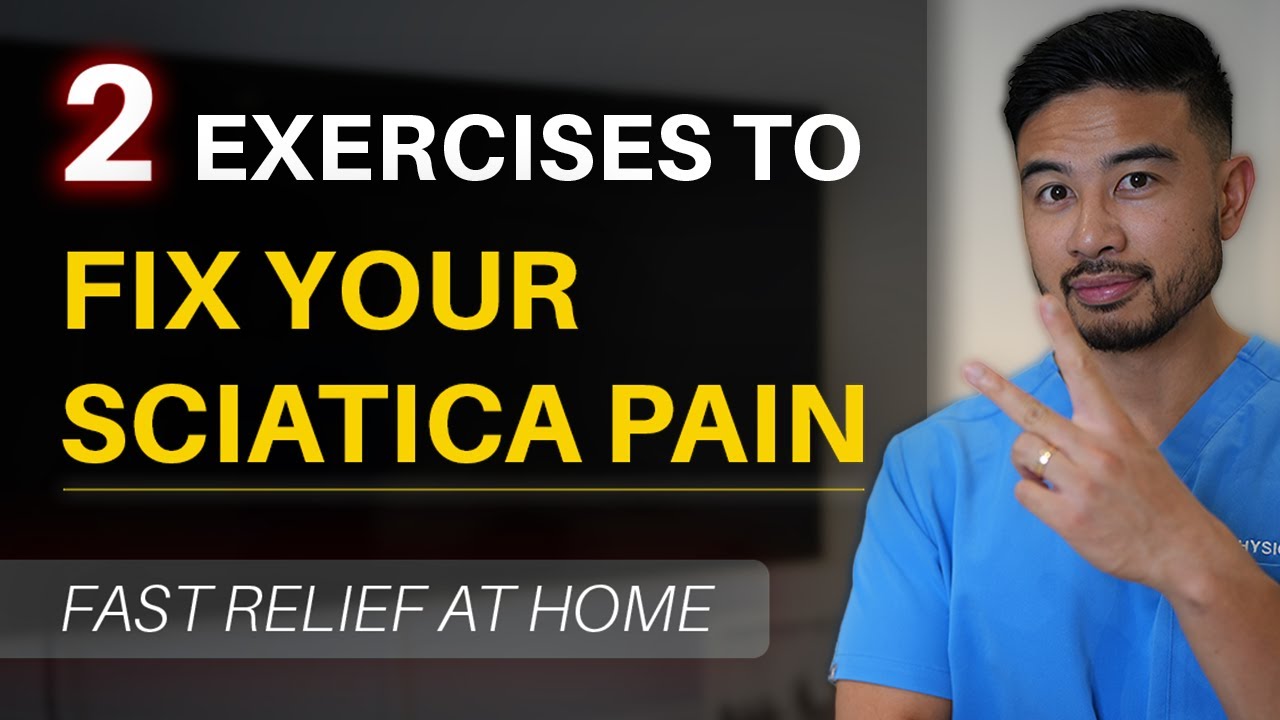 2 Best Exercise To Fix Sciatica Pain (FAST Relief at Home)