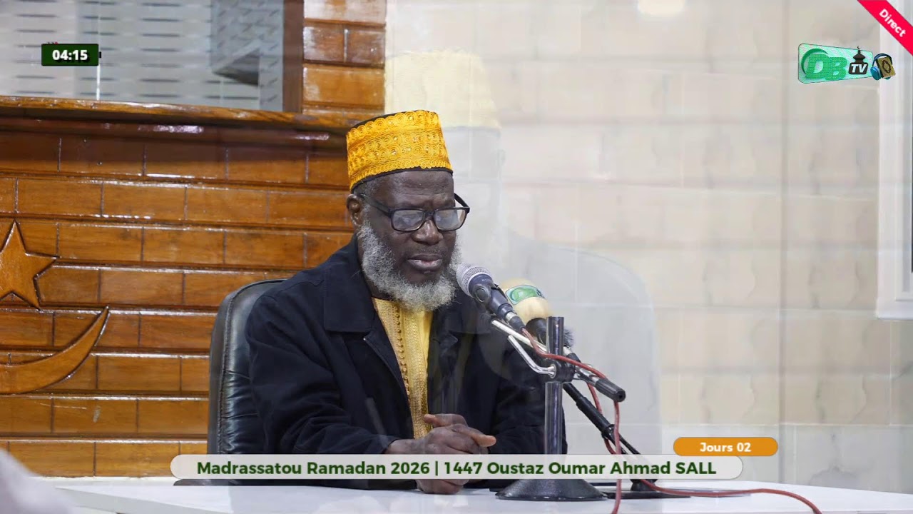 🛑 Direct Jours 02 (Partie 02) | Madrassatou Ramadan | 1447-2026 | Oustaz Oumar Ahmad SALL