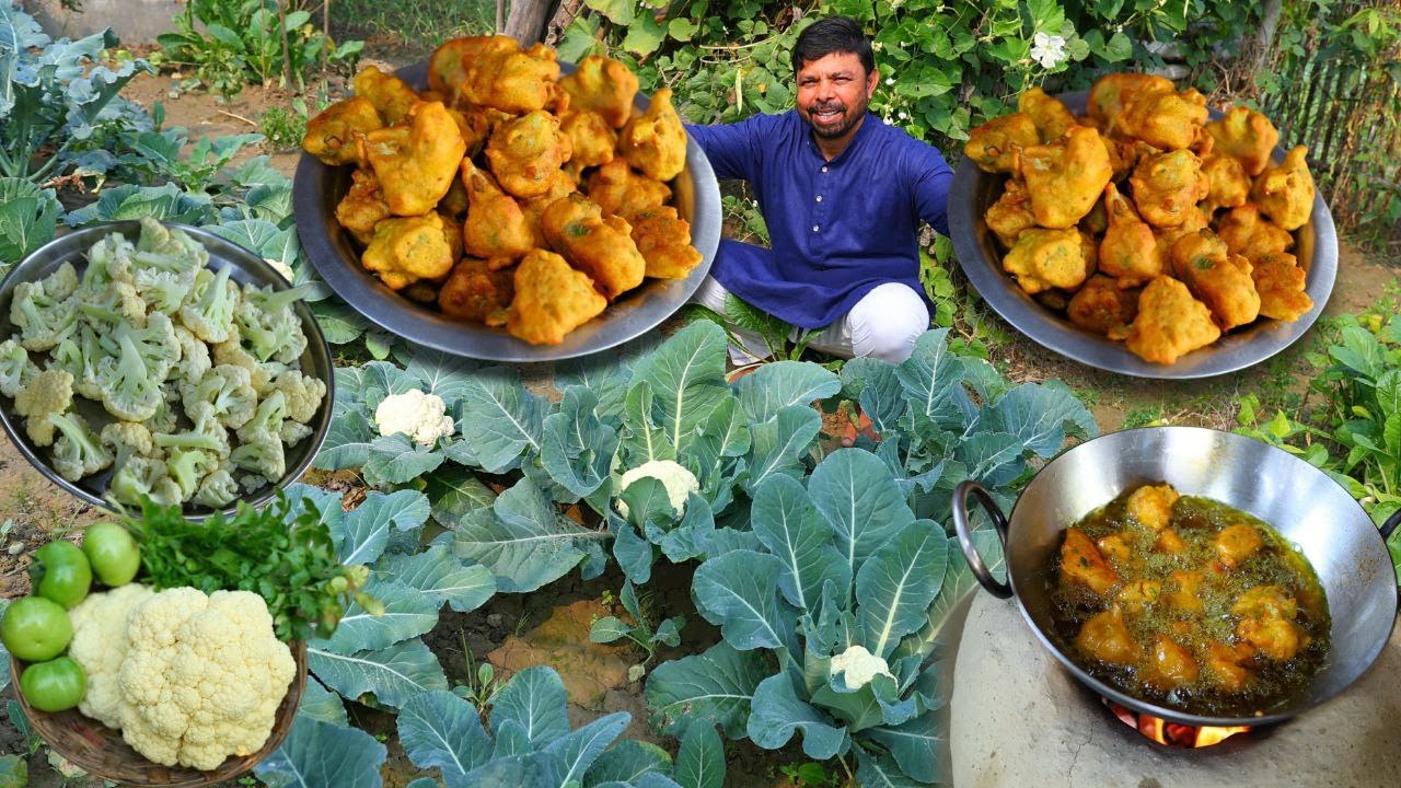 कुरकुरे पकोड़े का नया तरीका-उँगलिया चाट जाओगे Winter Special - MASALA GOBI PAKODA