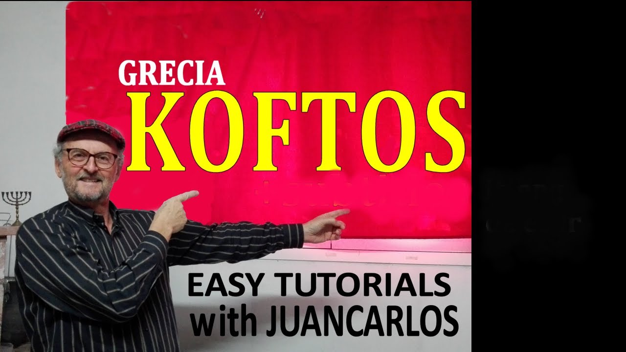 Koftos, Κοφτός, Grecia, tutorial di Juancarlos Battilani