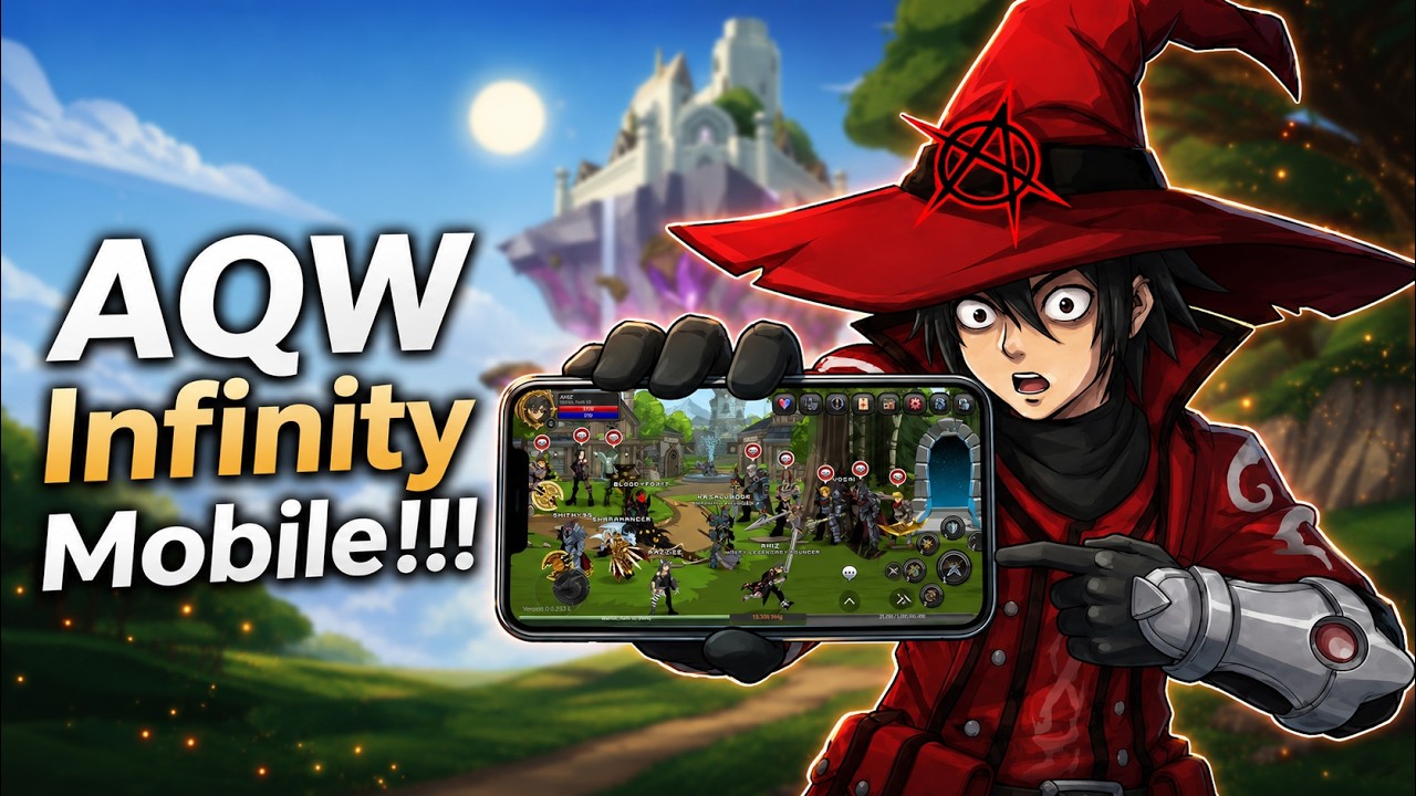 FINALMENTE SAIU O AQW INIFINITY MOBILE!!!