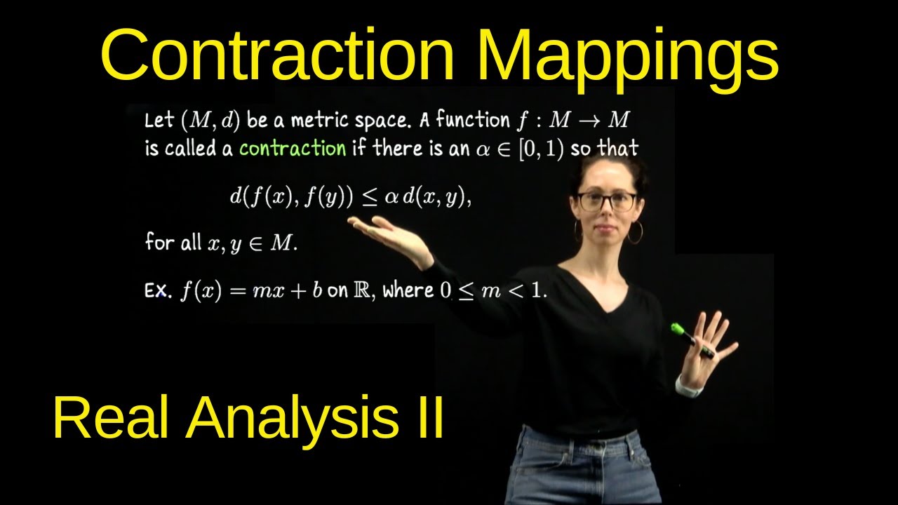 Contraction Mappings, Real Analysis II