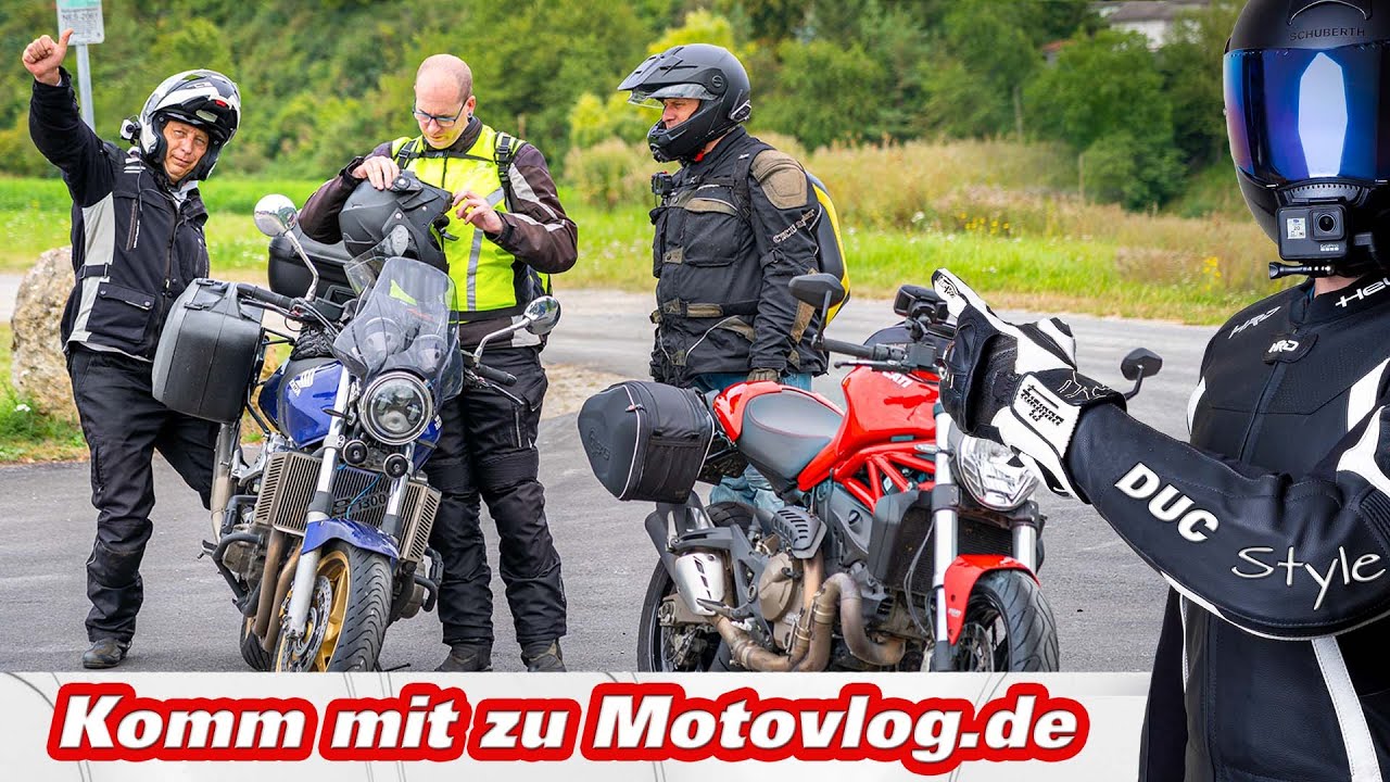 #Motovlogde21 Tag 1 / Anfahrt mit GT Matze, Gummiente und Rh&ouml;nschrat bis in&acute;s Hotelzimmer 😏