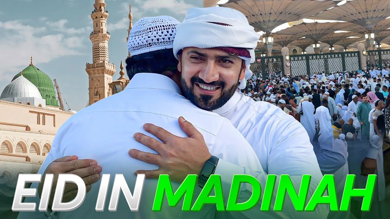 A Spiritual Night: Iftar in Makkah 🌙 Chand Raat & First Eid Salah in Madinah 🕌