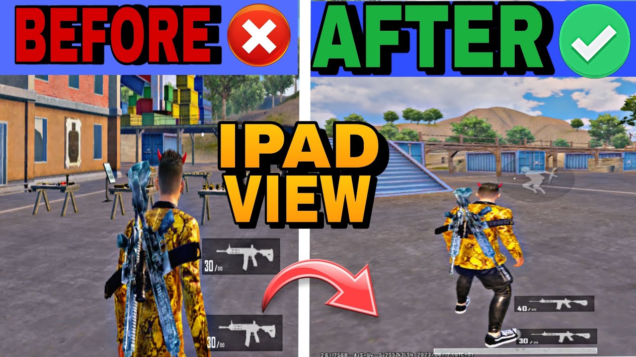 How to get IPAD View in Pubg Mobile || IPad View in android| KingDevil YT | Pubg Mobile