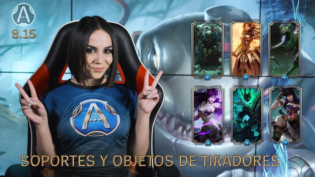 [ Actualizando&hellip; ] 8.15 - Soportes y Objetos de Tiradores | Jugabilidad - League of Legends