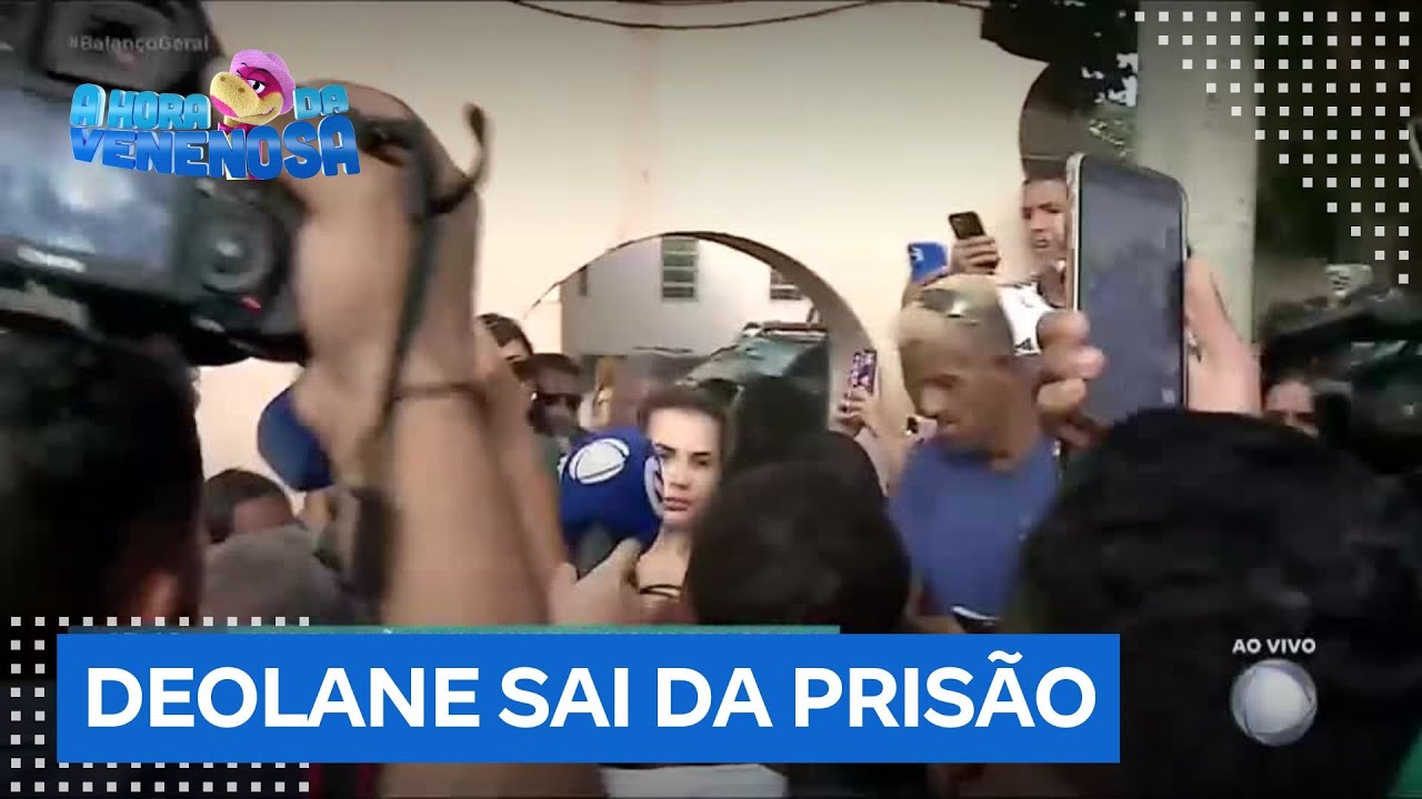 Vídeo: Deolane Bezerra deixa presídio e segue para prisão domiciliar em SP