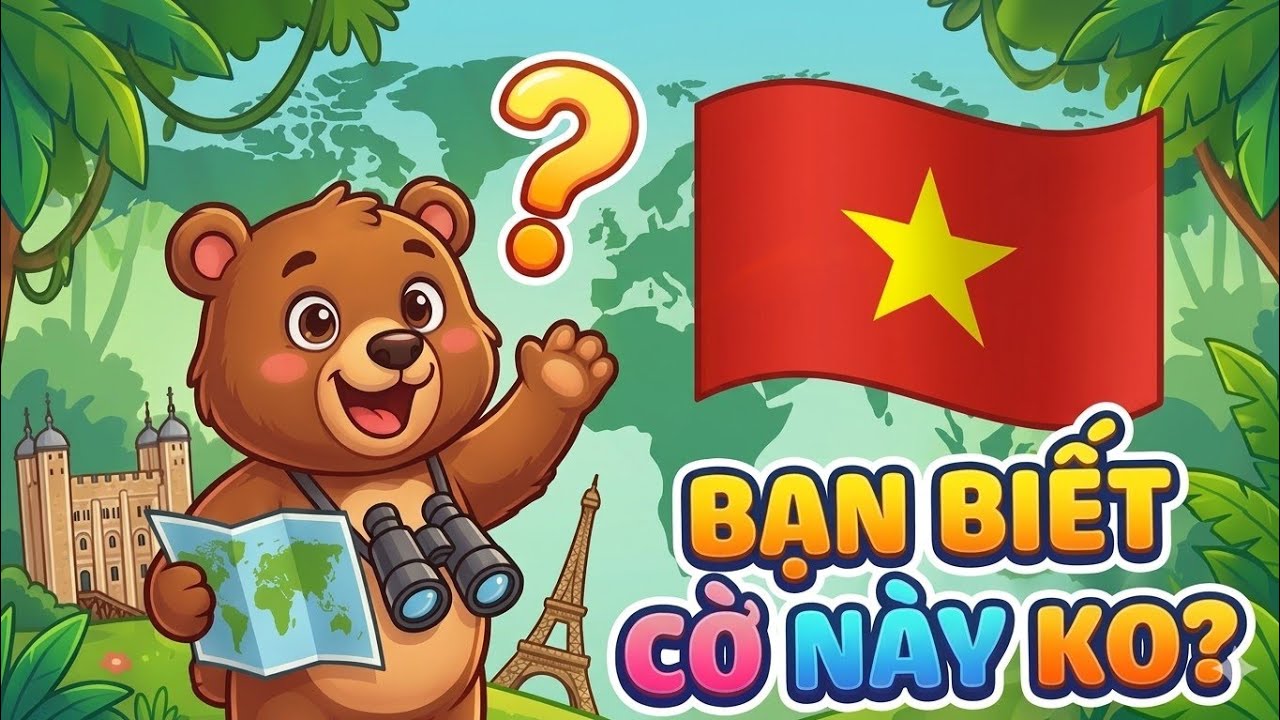 🔥Thử thách nhìn cờ đoán tên 50 quốc gia khác nhau | Chỉ 1% người🌍 làm đúng hết🏆