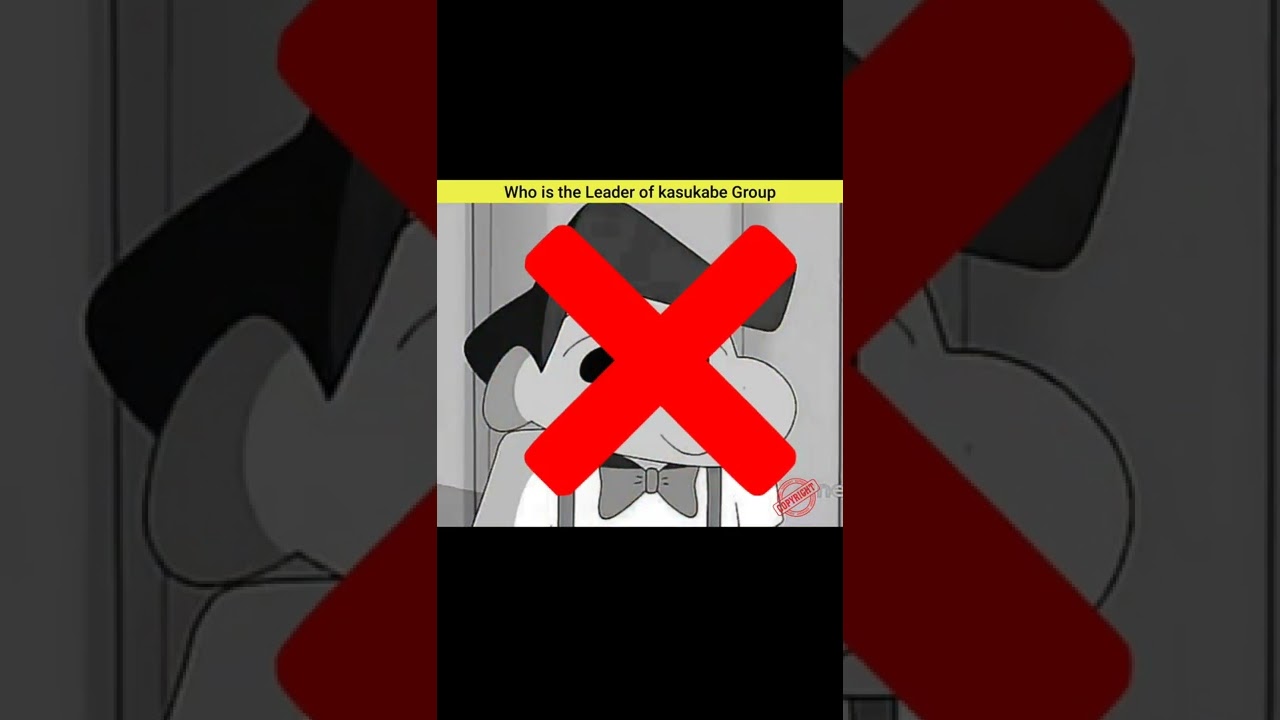 Who is the leader of Kasukabe defence group in Shinchan ! #shorts