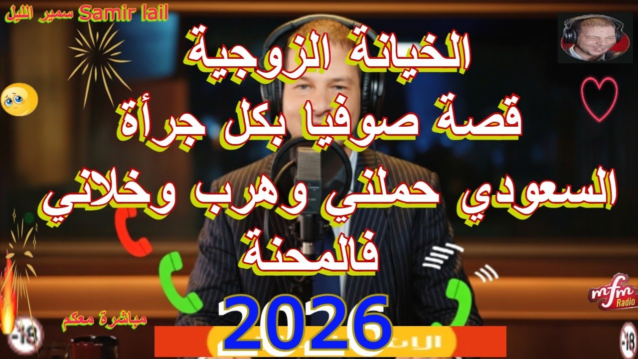 Samir lail سمير الليل قصة صوفيا بكل جرأة السعوجي حملني وهرب وخلاني فالمحنة
