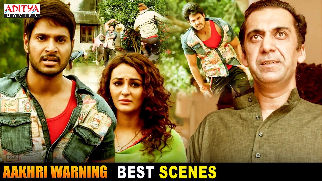 "Aakhari Warning" Movie Best Scenes | South Movie | Sundeep Kishan, Seerat Kapoor | Aditya Movies