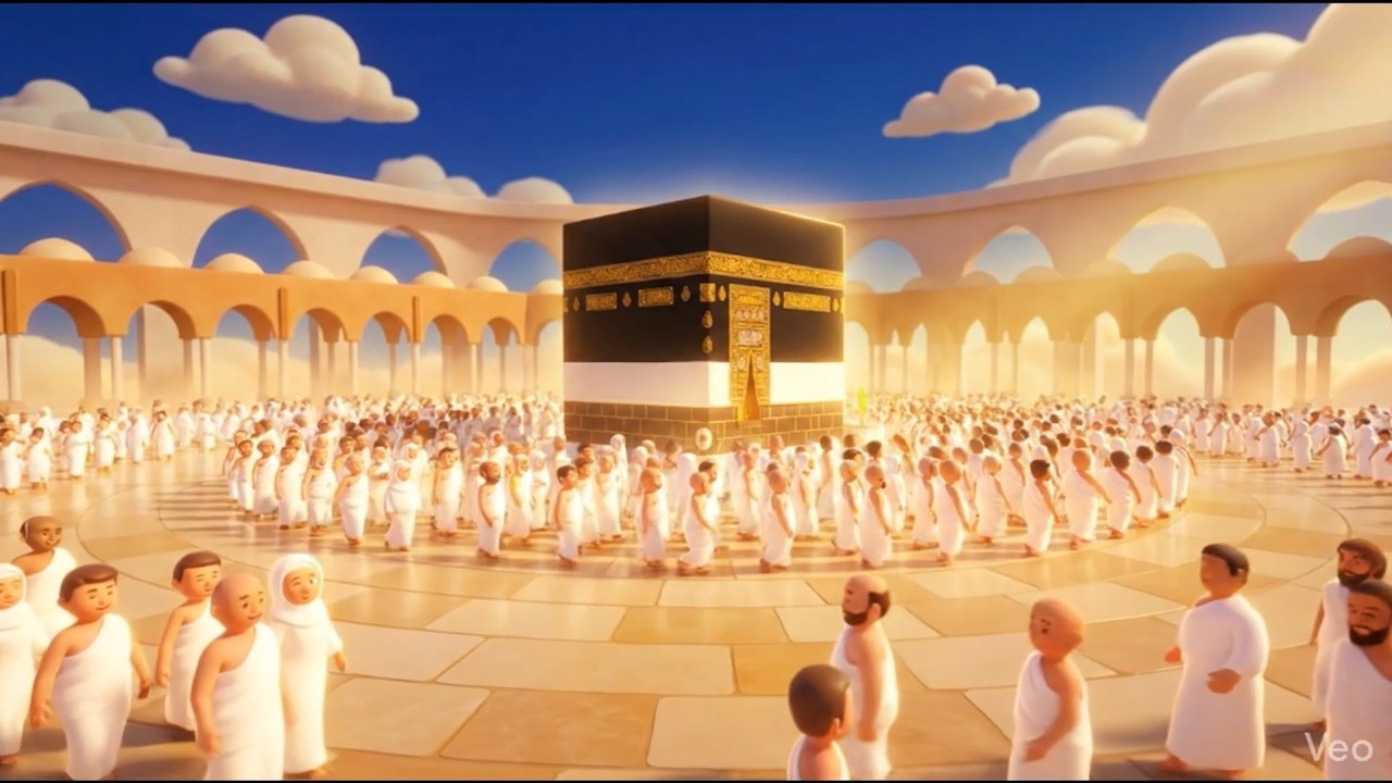 Kâbe’de Hacılar Hu Der Allah 🤍💚 En Güzel Çocuk İlahisi 🕋🕊️