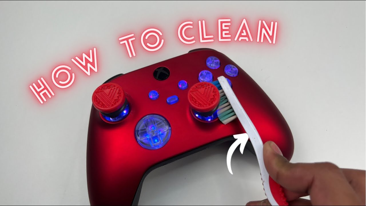 Как очистить липкий геймпад Xbox Series S/X | Кнопки и аналоговые джойстики