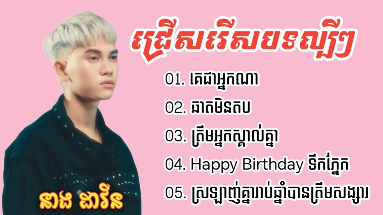 ជ្រើសរើសបទចម្រៀងល្បីៗ នាង ដាវីន | Neang Davin Song Collection 2025