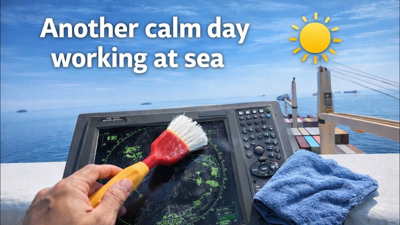 Just a Routine Job at Sea.....Watch out closely