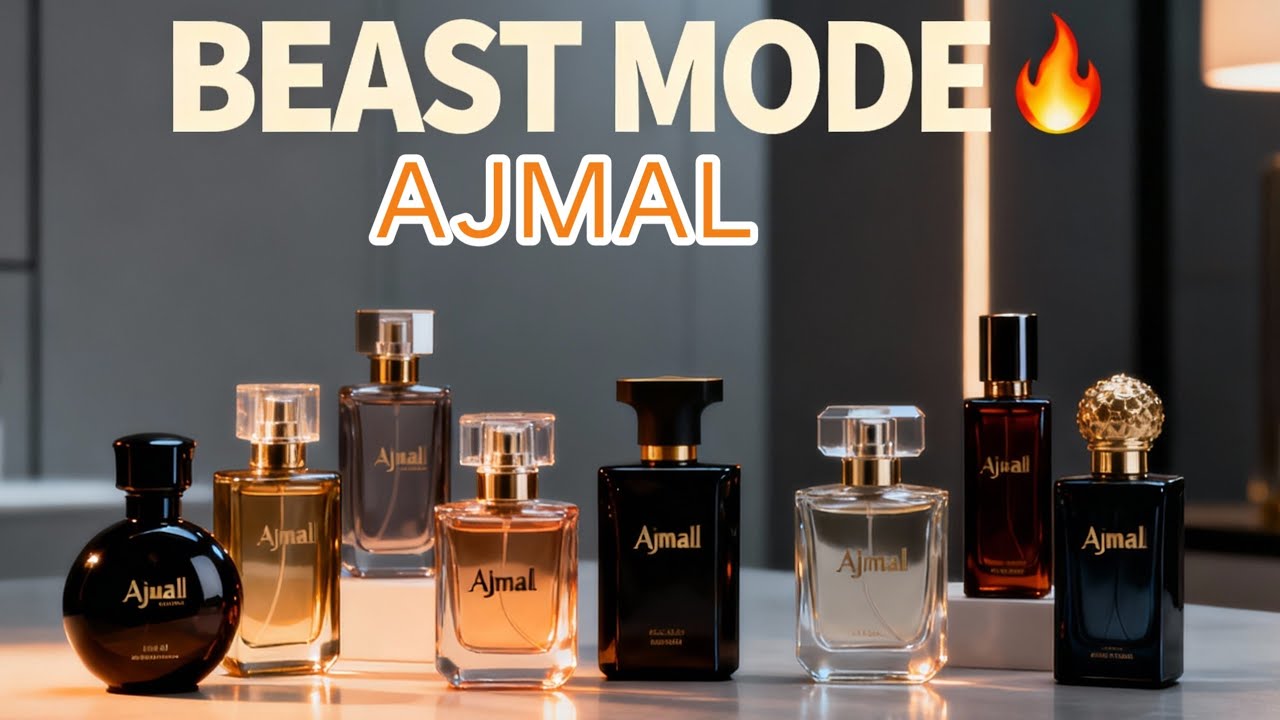 10 Beast🔥mode AJMAL PERFUMES | Стойкие духи Ajmal | Amber wisal Shams oud 235