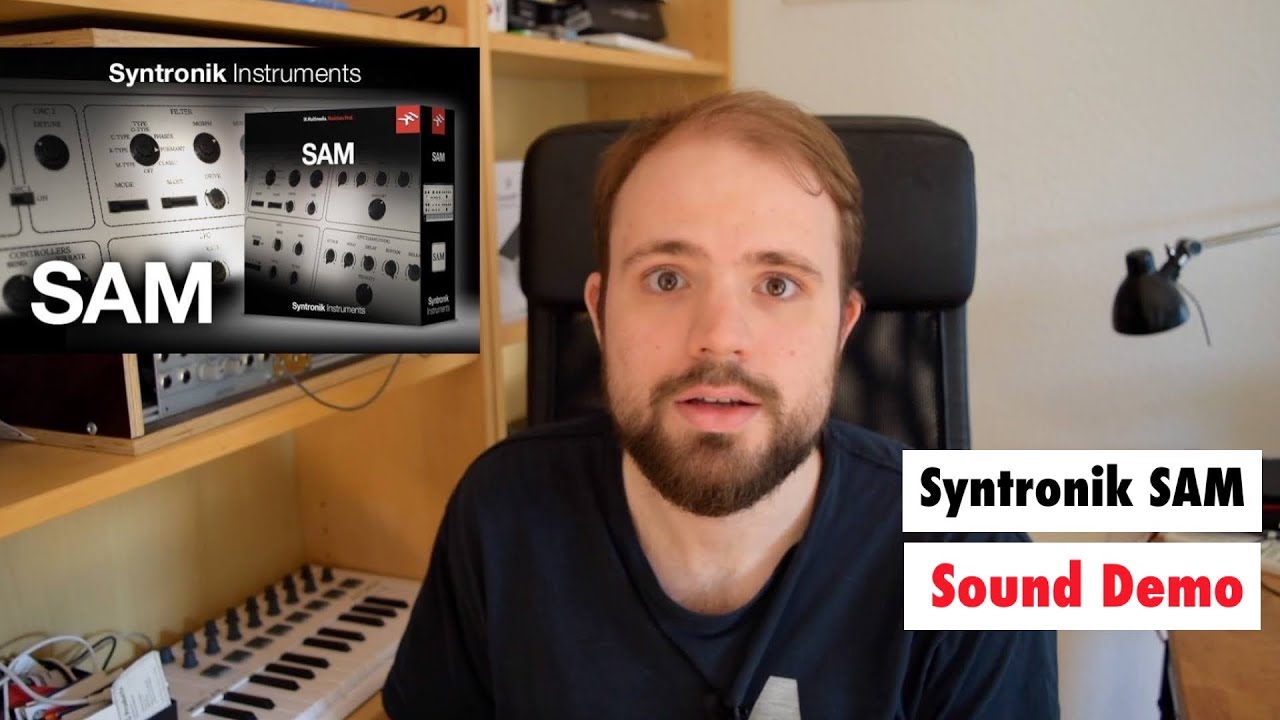 IK Multimedia Syntronik Synthesizer - SAM Sound Demo