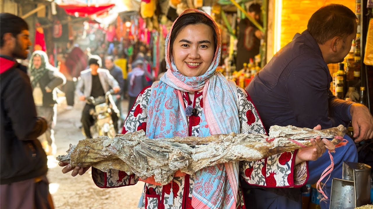 AFG'ONISTONNING G'AROYIB BOZORLARI va KO'CHA OVQATLARI / 2-QISM