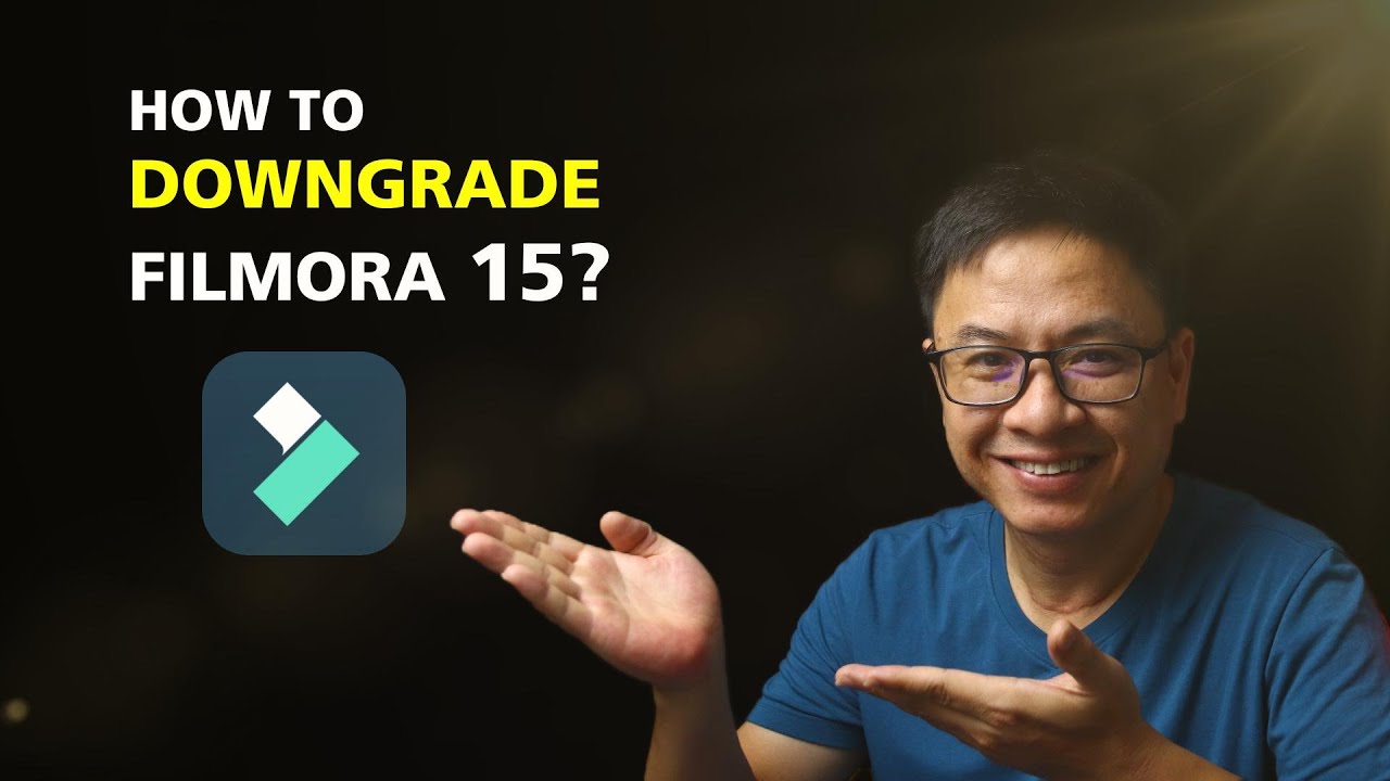 Как легко перейти с Filmora 15 на более старые версии