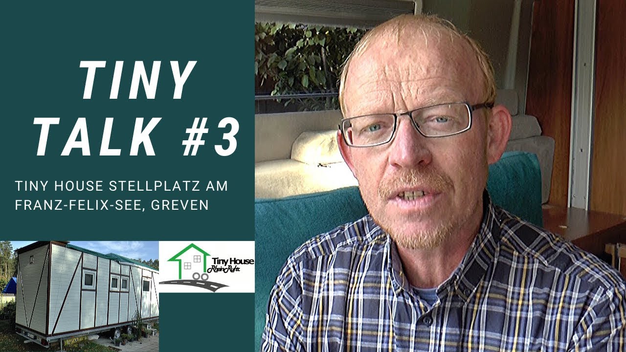 TinyTalk #3: Tiny House Stellplatz am Franz-Felix-See in Greven