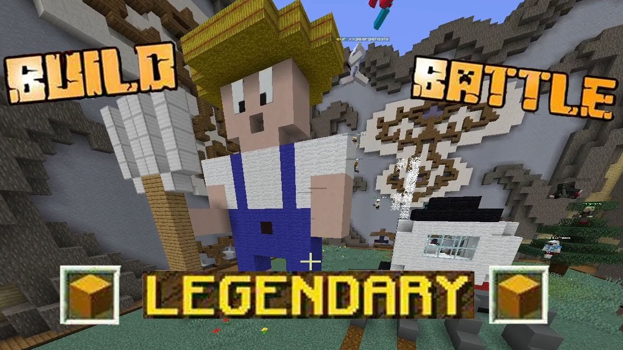 AM PRIMIT LEGENDARY LA BUILD BATTLE 2v2 CU LELUMA!