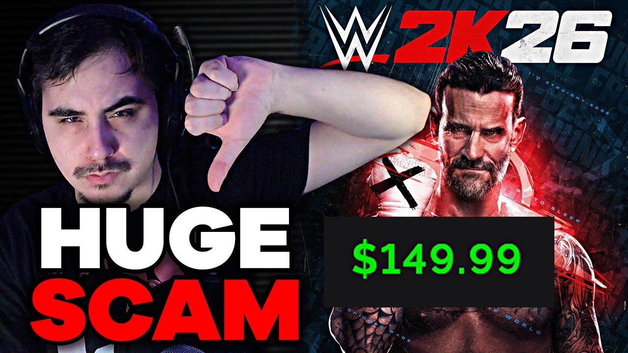 WWE 2K26 is a Huge Scam... I Give Up