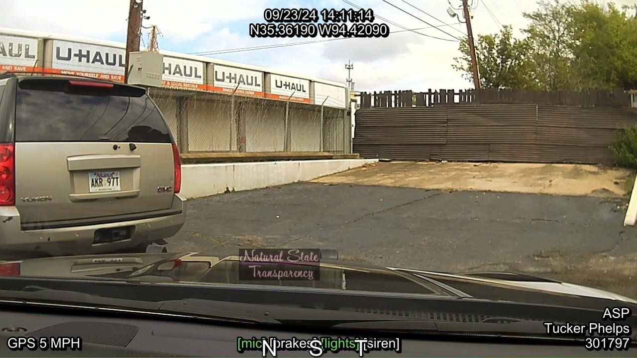 Pursuit/TVI Roland Oklahoma/Alma Interstate 40 Arkansas State Police Troop H, Traffic Series Ep.1201
