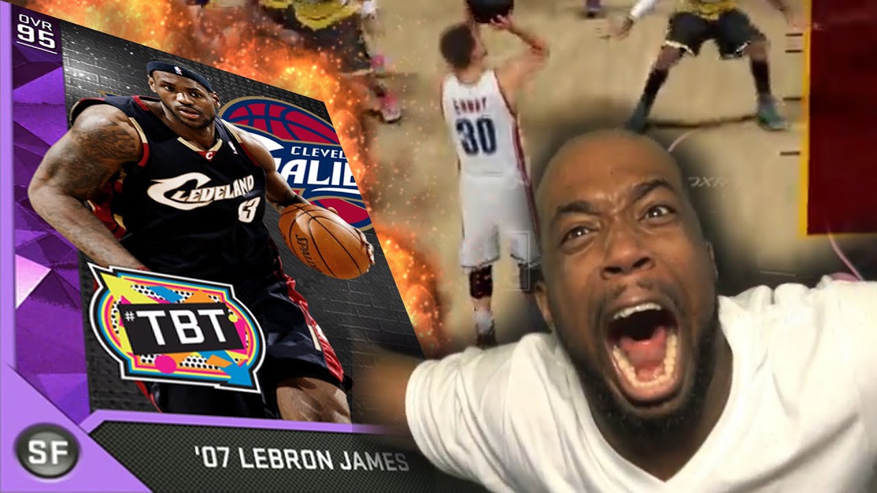 MOST UNBELIEVABLE GAMEPLAY! THIS GAME IS BROKEN! NBA 2k16 MyTeam TBT Lebron Debut!