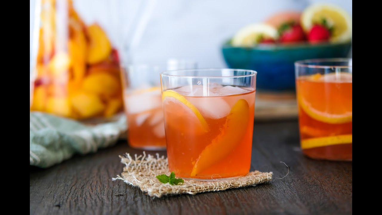 Cocktail Recipe: AMAZING Summer Rosé Sangria by Everyday Gourmet with Blakely