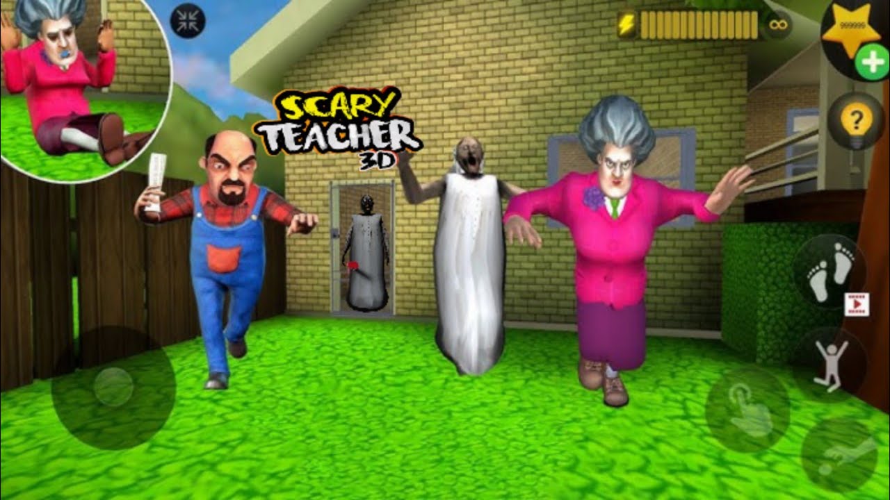Scary teacher 3D - GRANNY MOD STRANGER🤶 PRANK 🎉🥳 new chapter - new update gameplay 