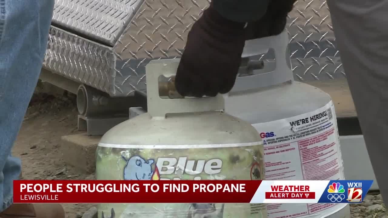 People struggle to find propane ahead of winter storm
