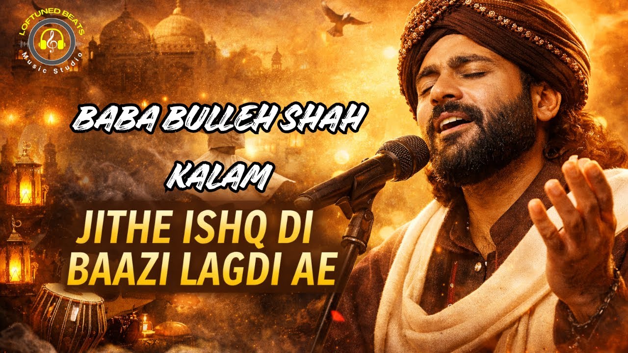 Jithe Ishq Di Baazi Lagdi Ae | Heart Touching Sufi Kalam | Bulleh Shah | Soulful Sufi Song