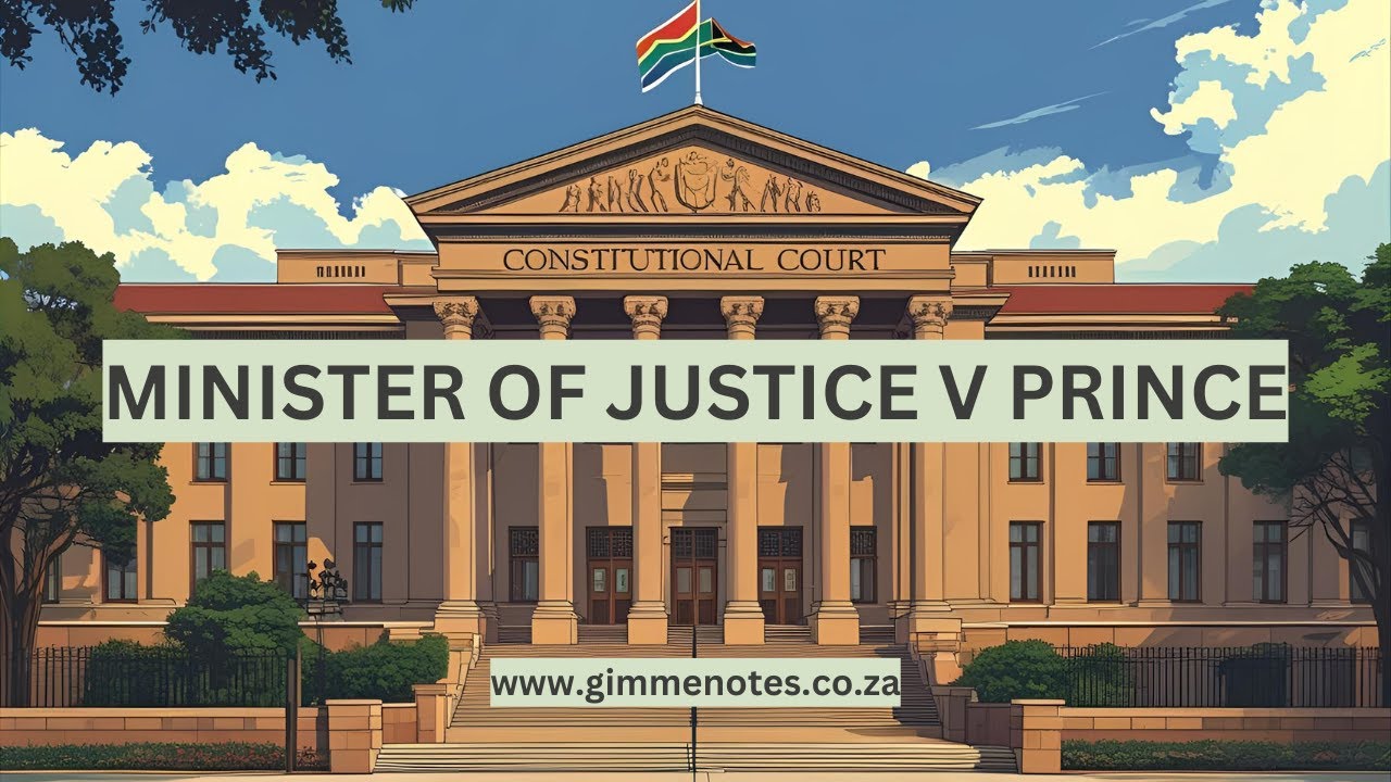 Minister of Justice and Others v Prince 2018) &ndash; Cannabis, Privacy & Constitutional Rights