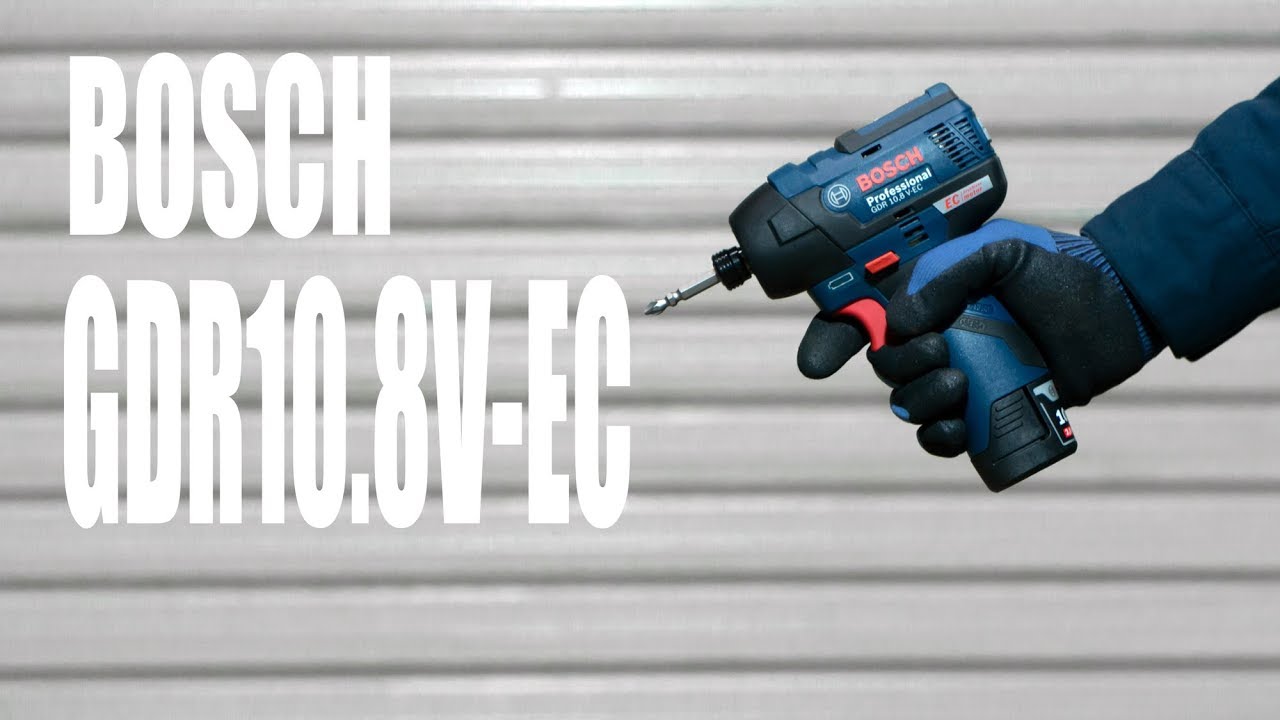 電動工具のせかい：ボッシュ コードレスインパクトドライバー GDR10.8V-EC