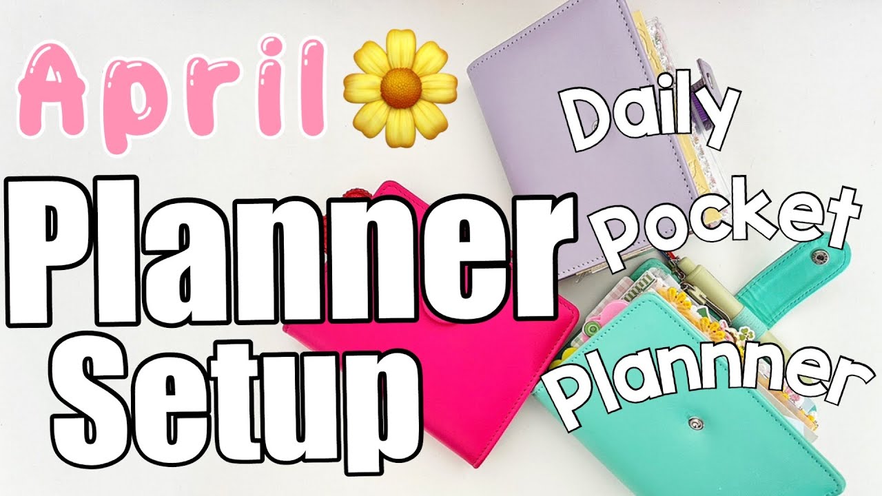 SPRING PLANNER SETUP | POCKET PLANNER | FLIP THROUGH OF 2025 PLANNERS