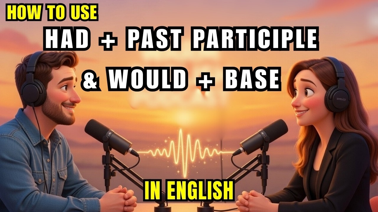 How to Use Past Perfect & Third Conditional | Had + V3 & Would Have | B1–B2 English Lesson