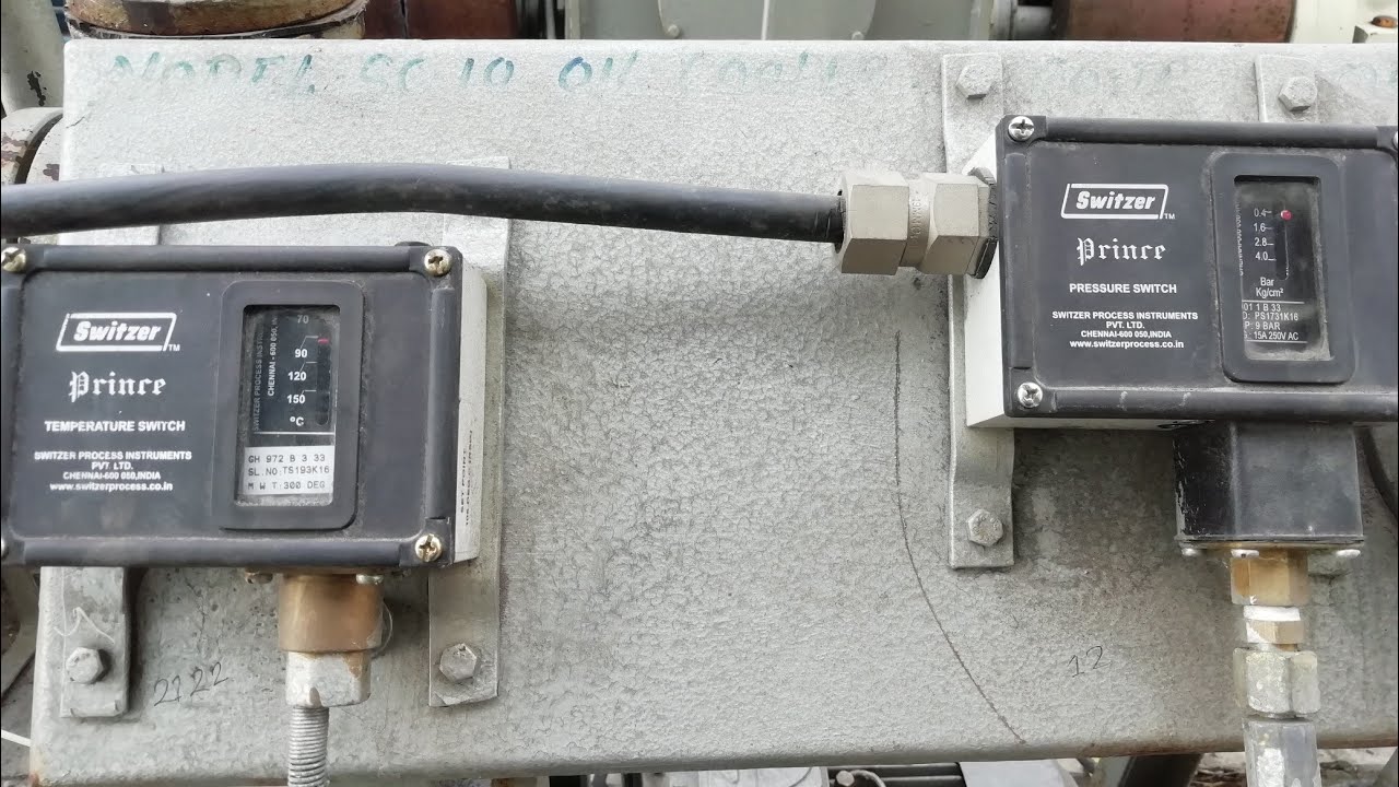 Pressure switch and Temperature switch
