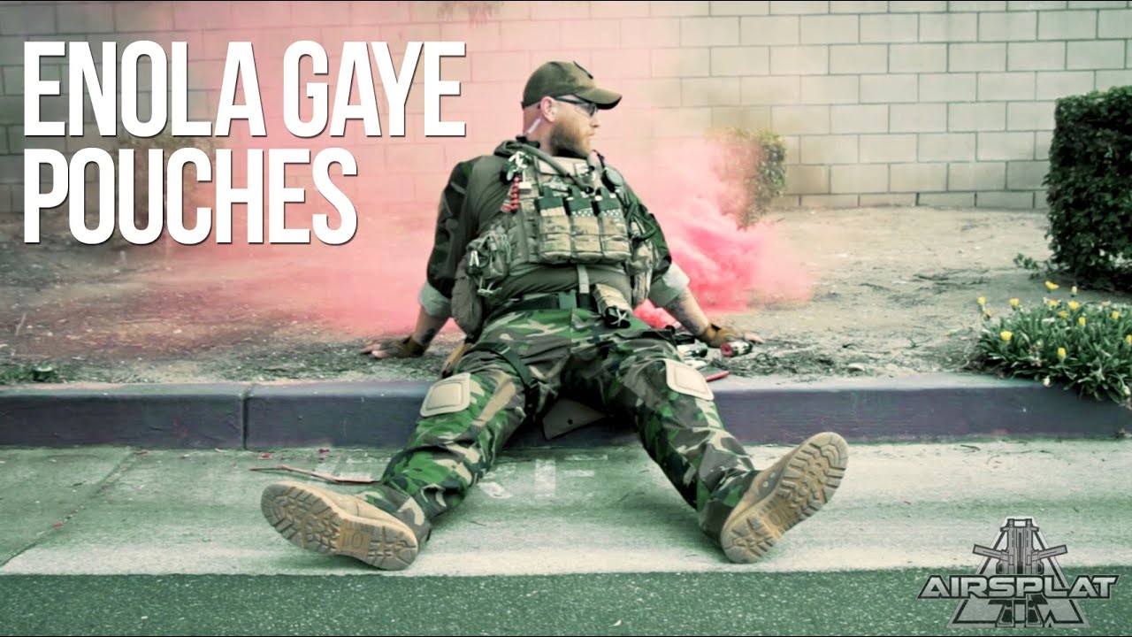 Enola Gaye Airsoft Smoke Grenade Pouches - AirSplat on Demand