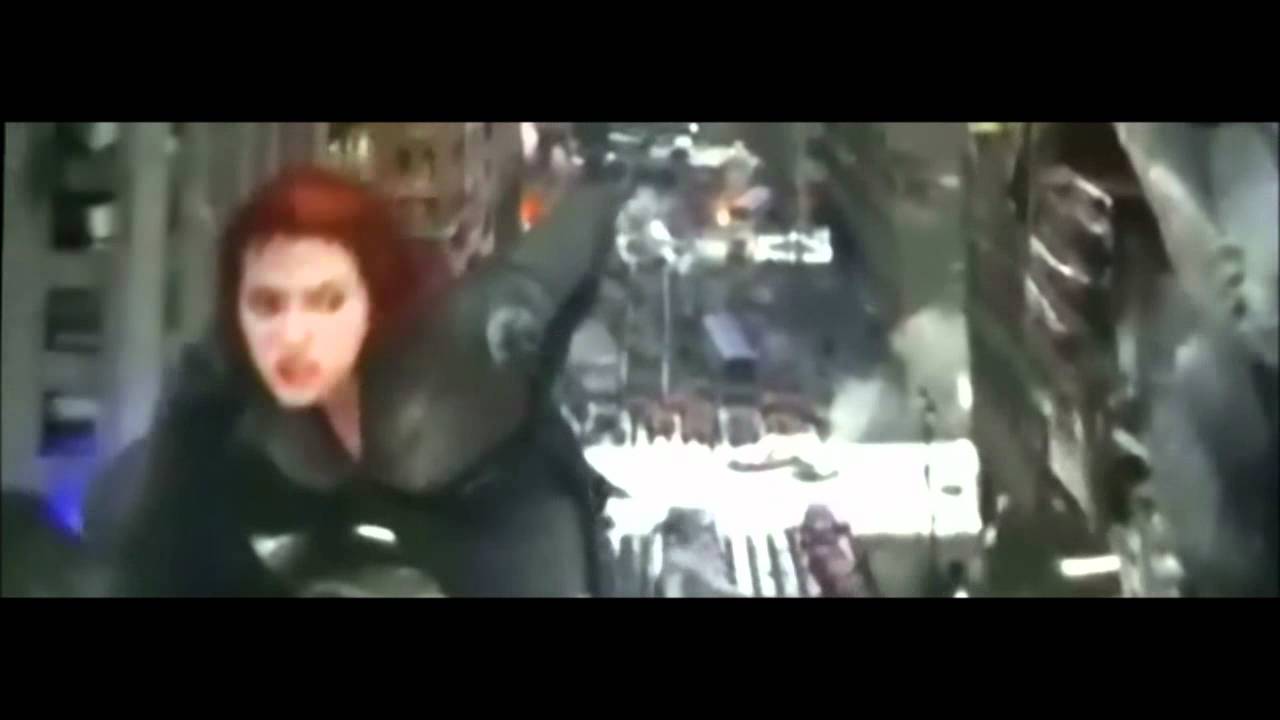 The Avengers movie (hulk punches thor)