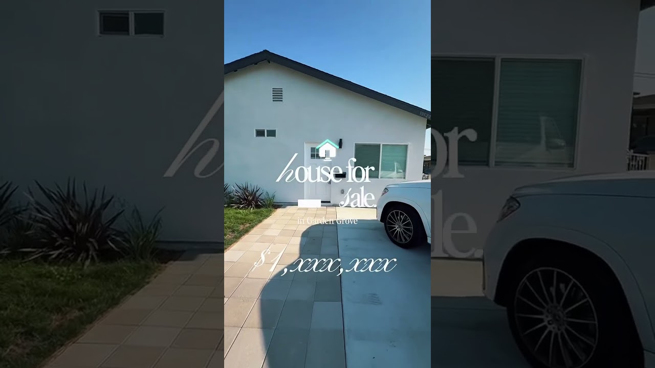 2 homes on one lot in Garden Grove!Best value with great rental!