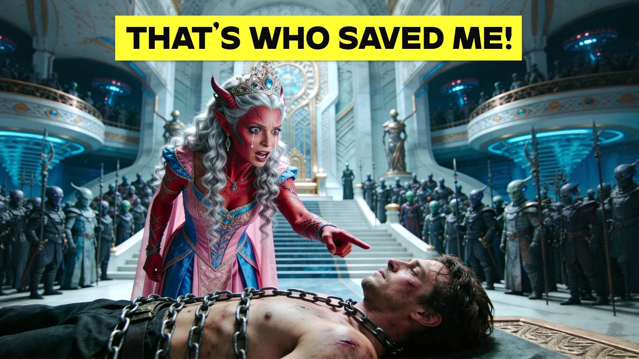 Her Army Fell Silent… When the Queen’s Daughter Pointed at the Human Prisoner