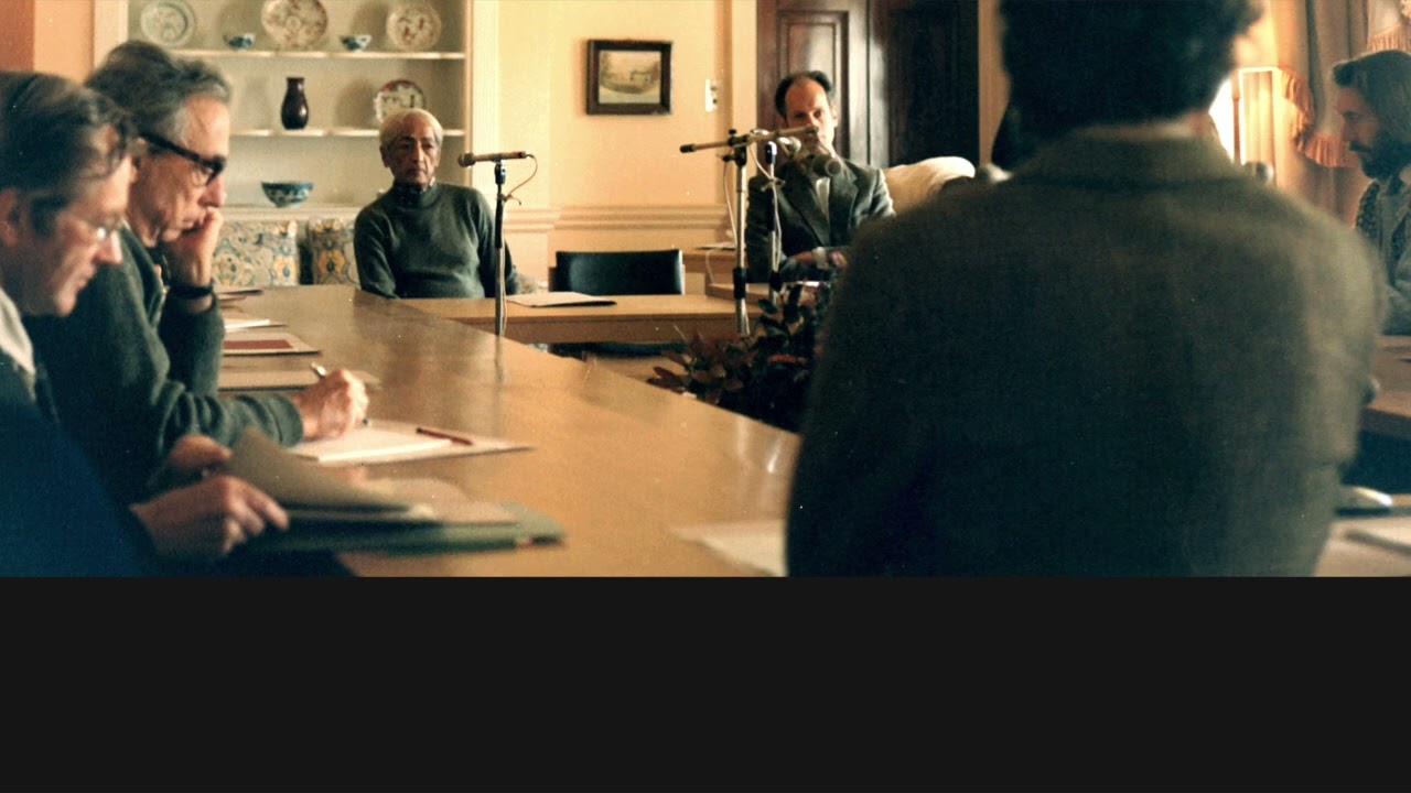 Audio | J. Krishnamurti - Brockwood Park 1975 - Scientists Seminar 7 - Can thought discover...