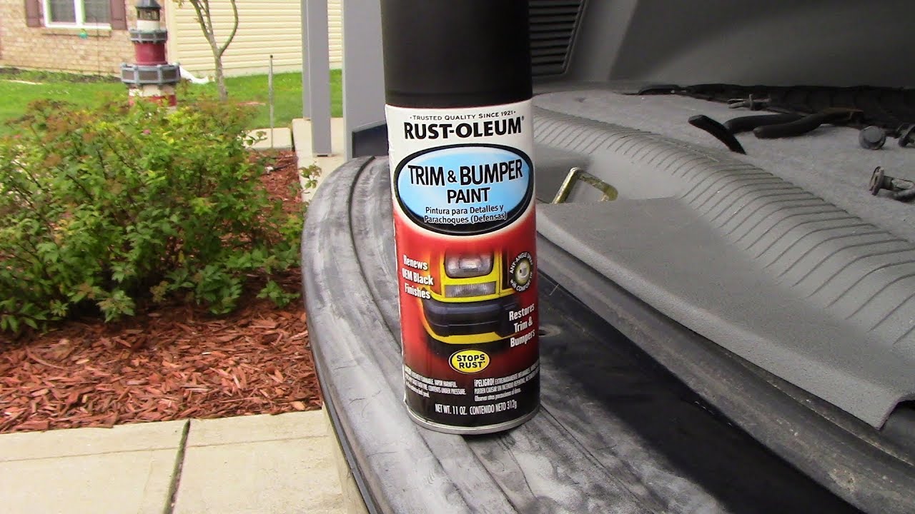 Обзор краски Rust-Oleum для отделки и бамперов