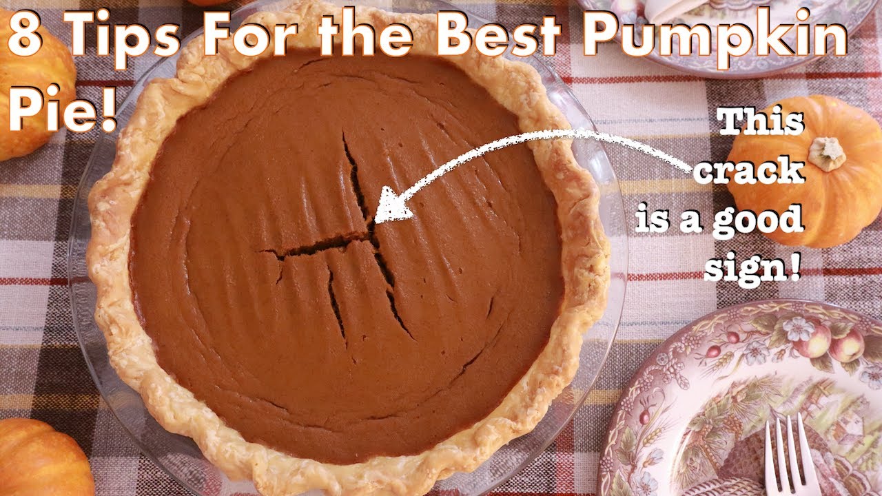 Stop Making Bad Pumpkin Pie! The Pumpkin Pie Recipe Everybody Loves!