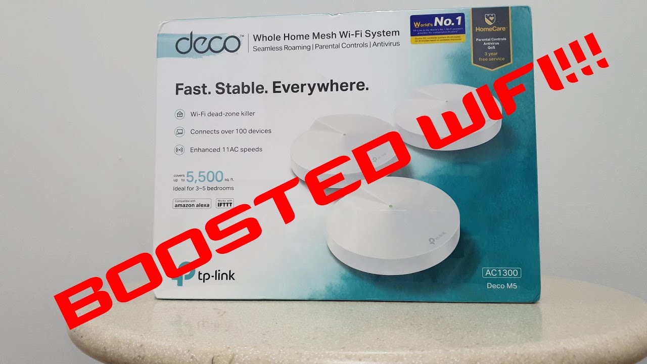The Wifi Dead Spot Killer: TPLink Deco M5 (Review and Installation)