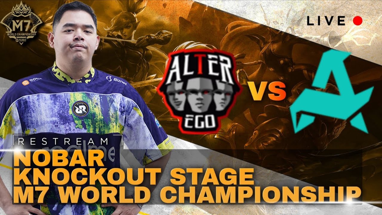 Live from Japan RESTREAM M7 ALTER EGO VS AURORA PH #mlbbidcreator