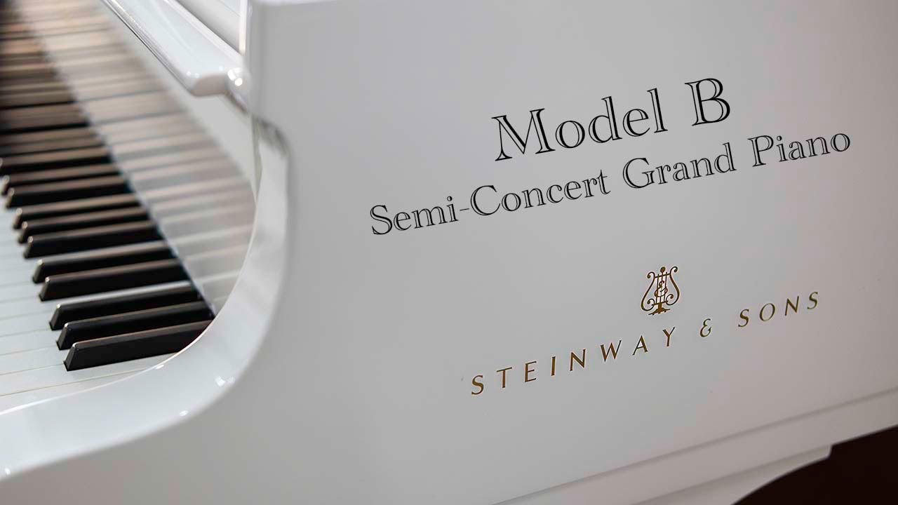 Steinway & Sons White Model B Grand Piano Demo | Mozart-Piano Sonata No. 10 in C Major K 330