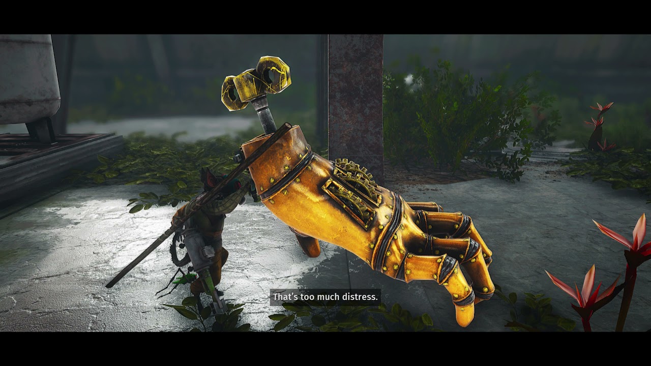 Biomutant - The Mekafingro: Solve Rotation Puzzles To Unlock Mekafingro, Defeat Juba Jergil Gameplay